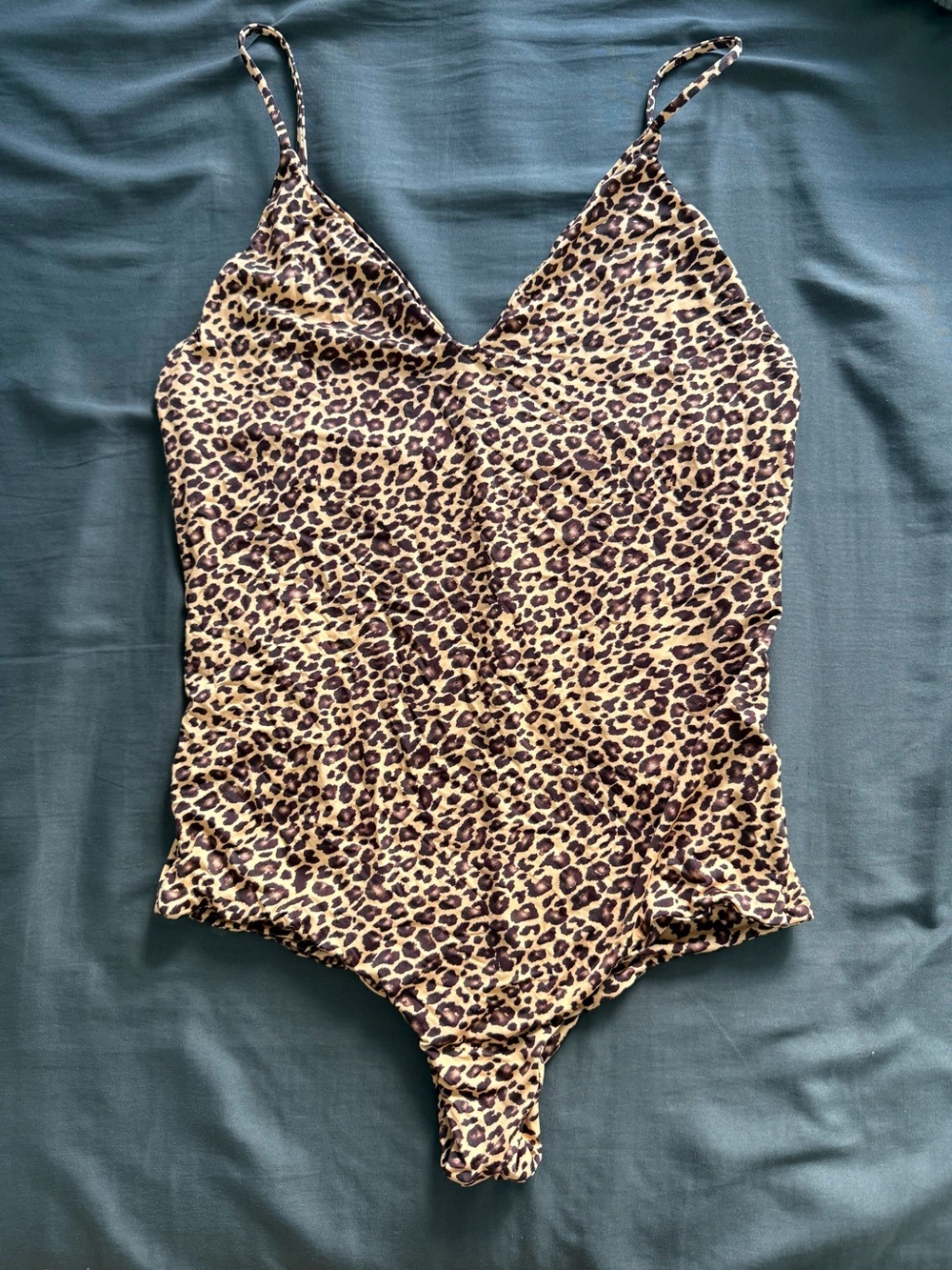 Leopard Print Bodysuit - Safari
